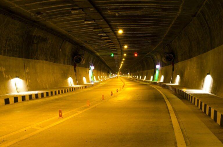 Dumper catches fire inside Nashri tunnel in Udhampur, no casualty reported