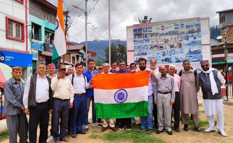 Kargil Vijay Diwas: Ex-Servicemen league took out rally in Bhadarwah