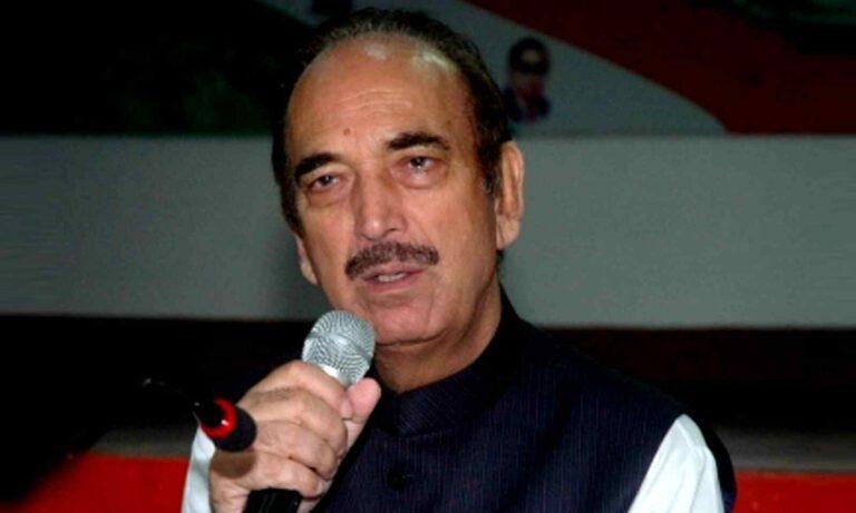 Ghulam Nabi Azad to address rally in Jammu on September 4