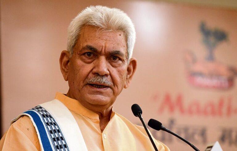 LG Manoj Sinha condemns terrorist attack in Rajouri