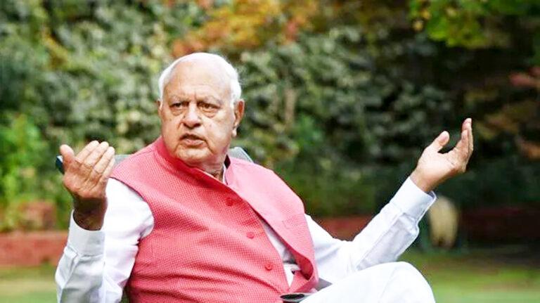 Dr Farooq calls All Party Meeting on Monday; Says except BJP all parties invited