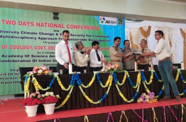 IASR awards fellowship to KVK Bhadarwah scientist Dr G.N. Jha