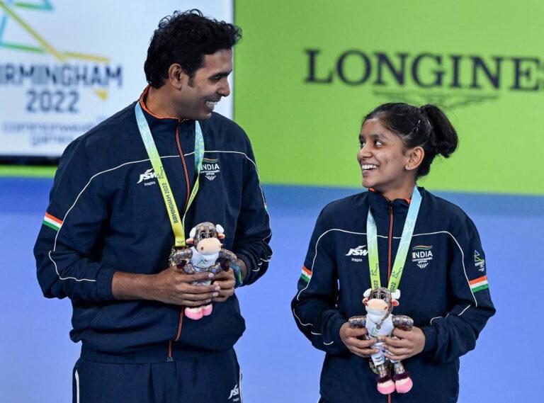 Sharath, Sreeja clinch gold medal in table tennis mixed doubles at CWG
