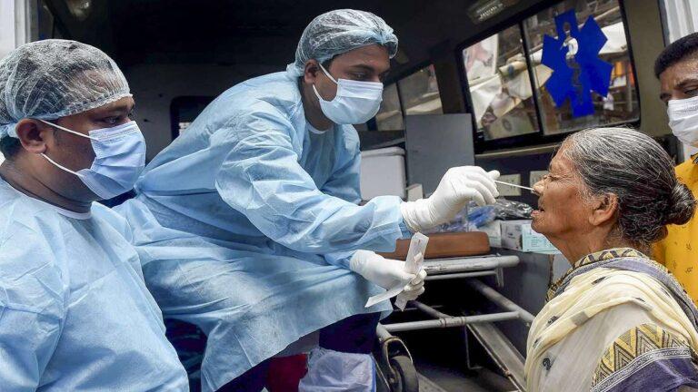 INDIA Active COVID-19 cases in India decline to 1,28,261