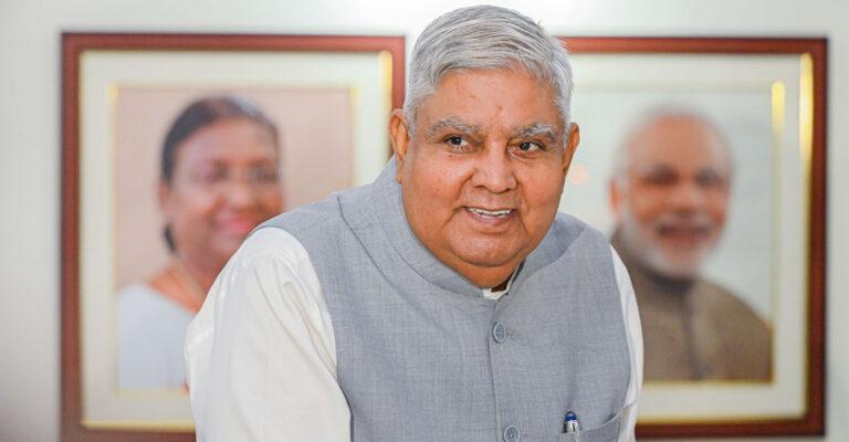 Jagdeep Dhankhar sworn in as 14th Vice President of India