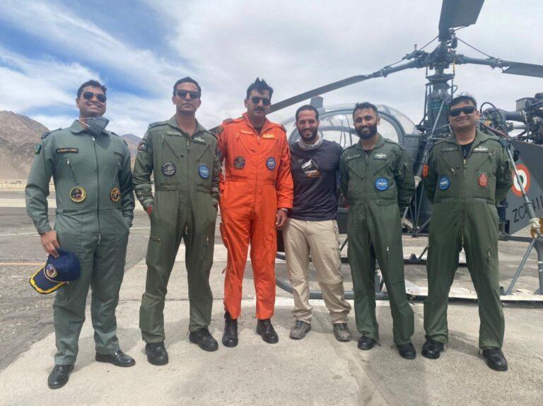 IAF rescues Israeli man in Ladakh