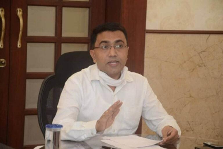 Pramod Sawant urges Goans to hoist national flag under ‘Har Ghar Tiranga’ campaign