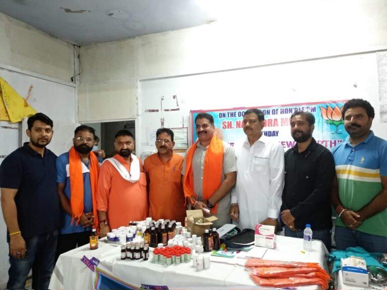 People’s Hut organized “Free Medical and Dental Camp  in Collaboration with  Dept of Ayush and BJP – Janipur Mandal, Jammu West