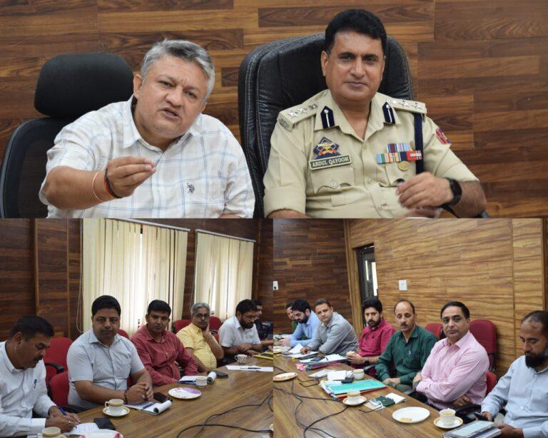 DC Doda Chairs 3rd Narco Coordination Committee meet