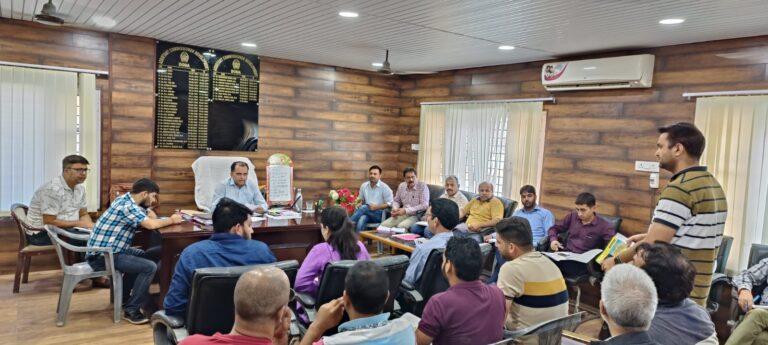 ACD Doda holds review meeting of BDOs and Engineering staff