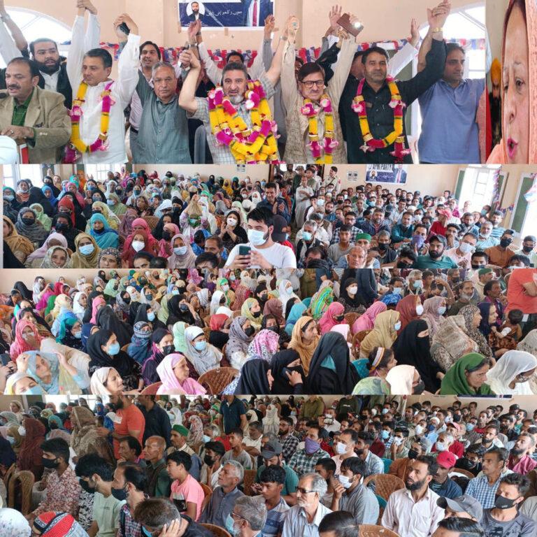 Apni Party holds convention in Srinagar’s Sheher-e-Khaas