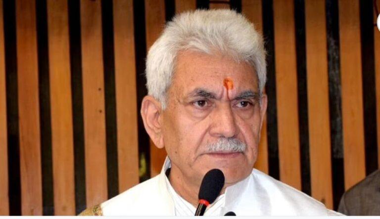 LG Sinha launches ‘drug-free J&K’ campaign, says efforts on to check drug smuggling