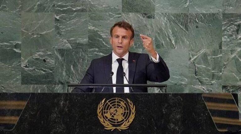 Modi was right, this is not time for war: French President Macron at UNGA
