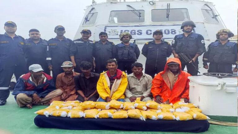 6 Pak nationals held with drugs worth Rs 200 cr off Gujarat coast