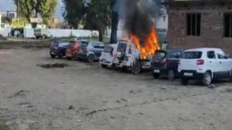 J&K | Man held after setting ablaze two parked vehicles in Surankote Poonch