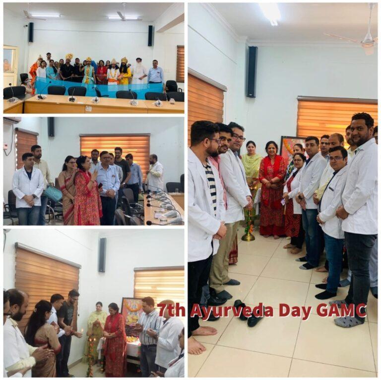 7th Ayurveda day celebrated at Govt. Ayurvedic Medical College, Akhnoor