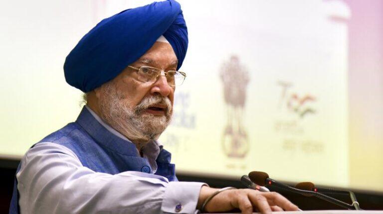 Oil price rise in India is way below global price hikes: Hardeep Singh Puri