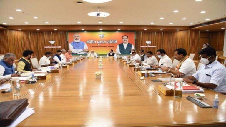 BJP CEC meeting discusses on 182 Gujarat Assembly seats, likely to release 1st candidates’ list on Thursday