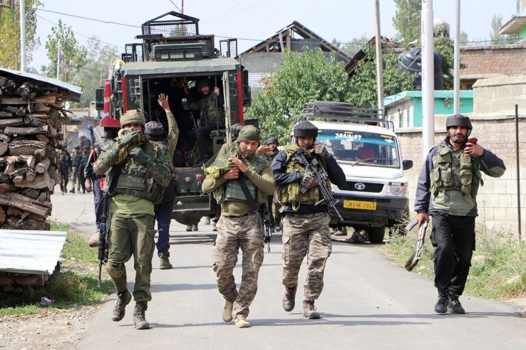 J-K: Cache of arms recovered in Bandipora, 2 held