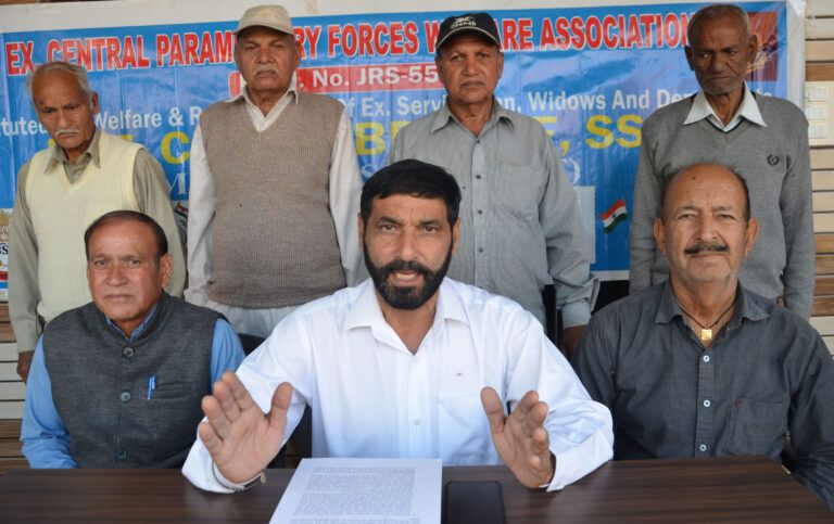 Ex-Central Paramilitary Forces Welfare Association urges Govt to redress demands
