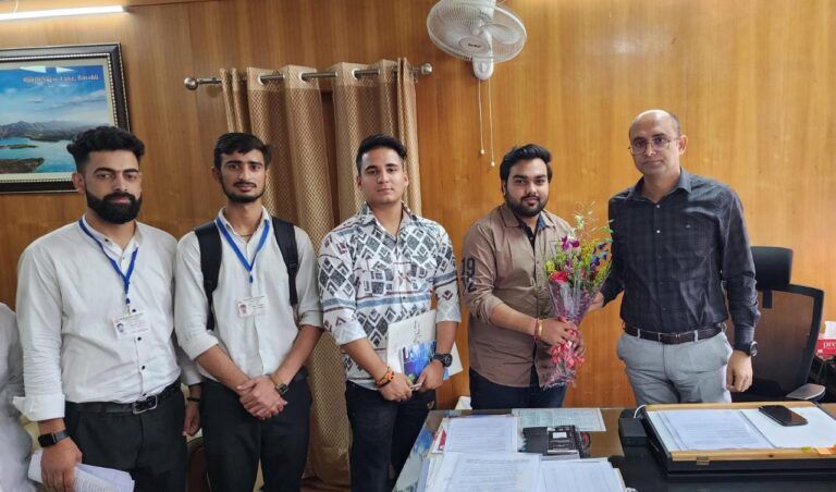 IHRO J&K delegation call on Administrative Secretary, Health & Medical Education department JKUT