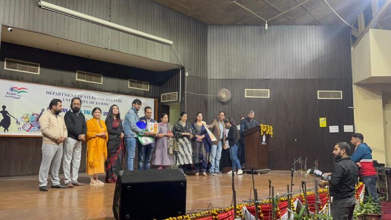 JIAR students shine at Display Your Talent 2022-23 at University Of Jammu