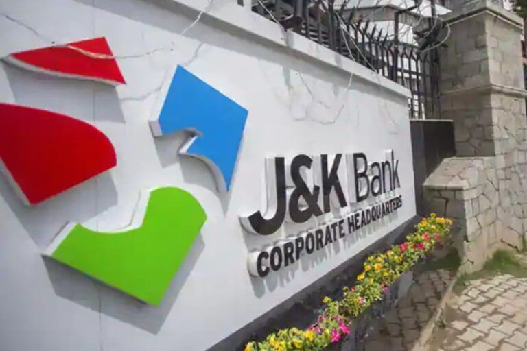 J&K Bank share touched its 52 week-high price at Rs 45.45 on NSE & BSE