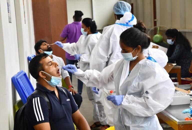 India adds 408 new Covid cases; active tally at 5,881