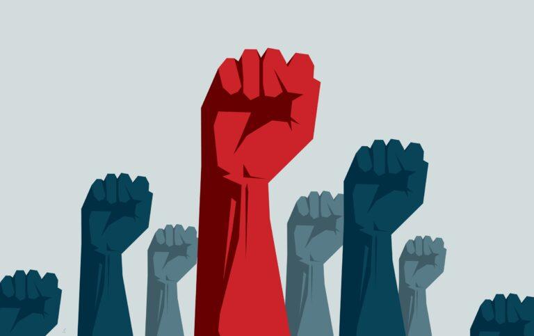 SC, ST, OBC communities stage protest against dilution of reservation