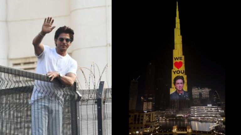 Burj Khalifa lights up to wish Shah Rukh Khan on his 57th birthday