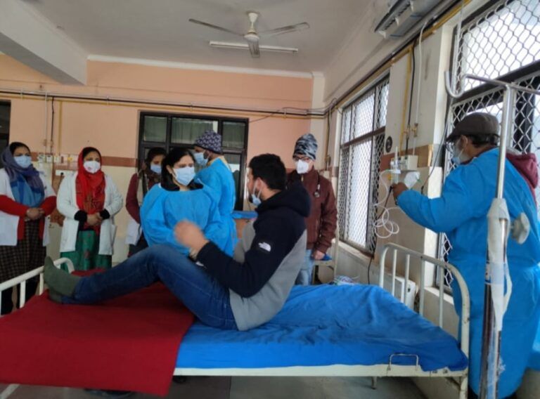 Mock Drill on Covid-19 preparedness held in Bhadarwah