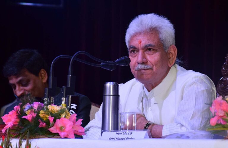 LG Sinha announces three new schemes for agriculture sector, panchayats, towns of J&K