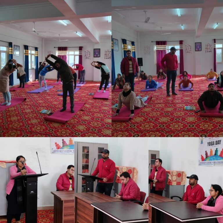 Swasthavritta and Yoga Department GAMC Akhnoor Organised awareness activities for ongoing Constipation Awareness Month