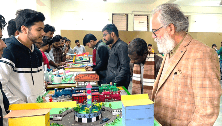 SMVDU Conducted Students Model Exhibition on Transportation Engineering