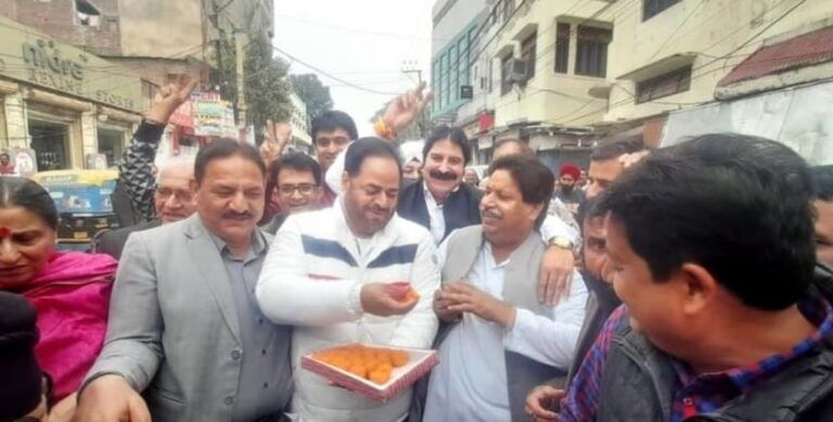 Congress celebrates Himachal Pradesh victory at Jammu