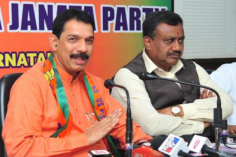 Congress, a party of terrorists: K’taka BJP President