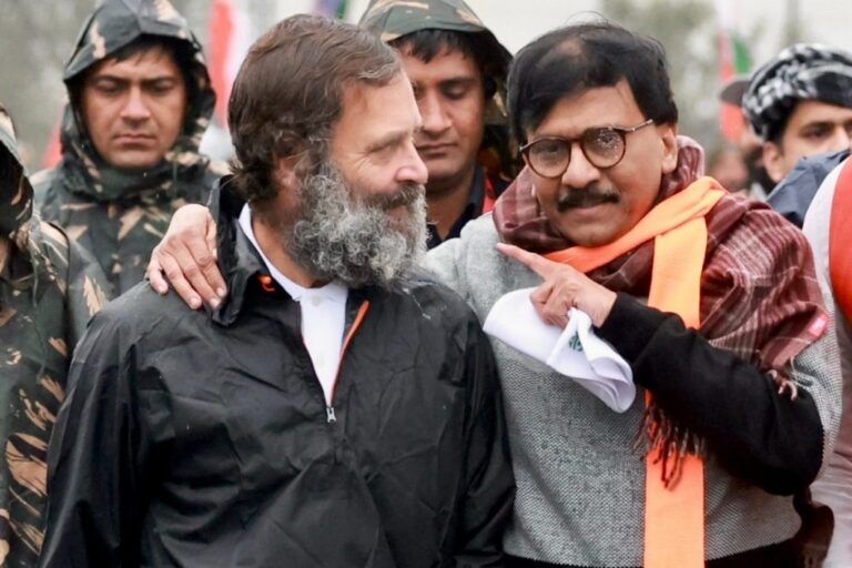 Shiv Sena MP joins Bharat Jodo Yatra in Kashmir