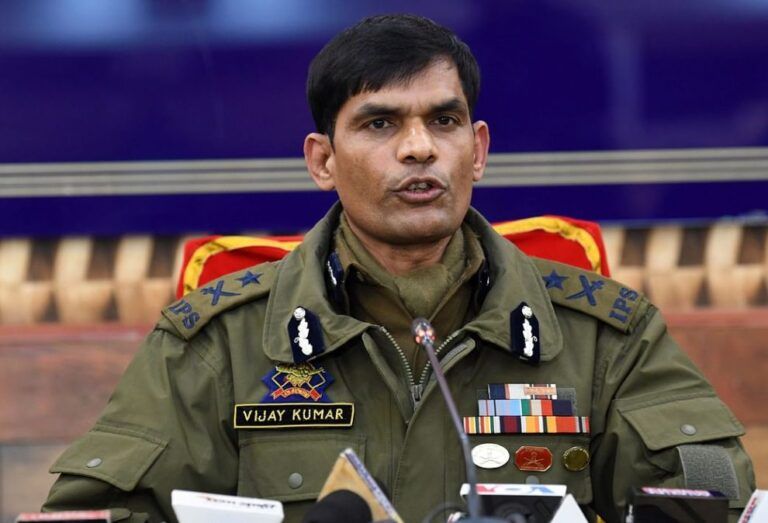 ADGP Kashmir Vijay Kumar awarded President’s Police Medal on eve of R-Day