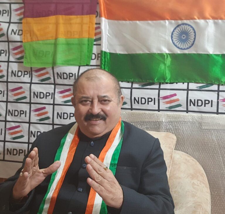 NDPI chief congratulates Rahul Gandhi for successful BJY terms him ‘Sher-e-Bharat’