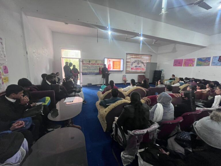 NYK Udhampur celebrated National Youth Day, highlighting the teachings of swami Vivekananda