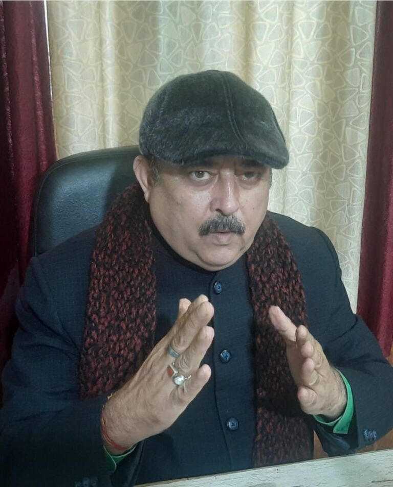 NDPI chief accuses BJP of avoiding assembly elections and continuing LG rule in J&K