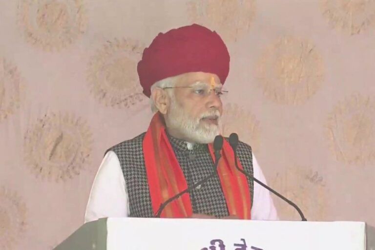 Our government working with mantra of “preference for underprivileged” like Lord Devnarayan: PM Modi in Rajasthan