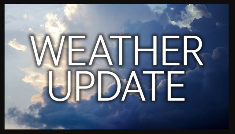 Weather forecast for Saturday