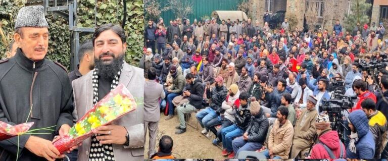 Prominent Congress leader Dr Khanday from Banihal with hundreds join DAP