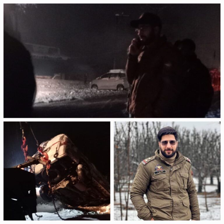 Sub Inspector Praised for Duty During Heavy Snowfall