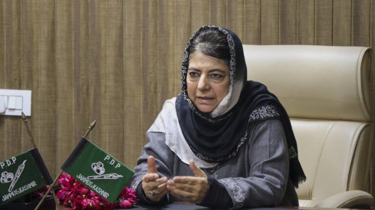 Not a people-friendly budget Mehbooba Mufti