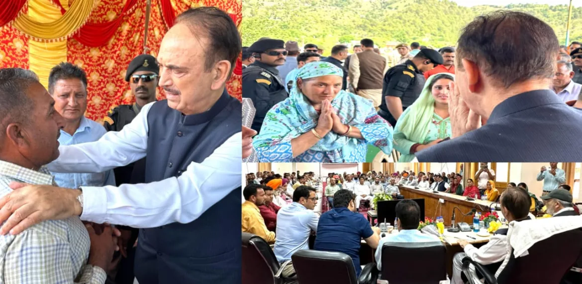 Azad visits Rajouri
