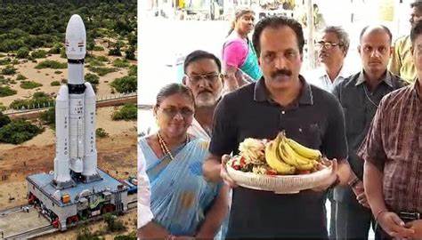 ISRO Scientists Seek Blessings at Tirupati Temple Prior to Chandrayaan-3 Launch