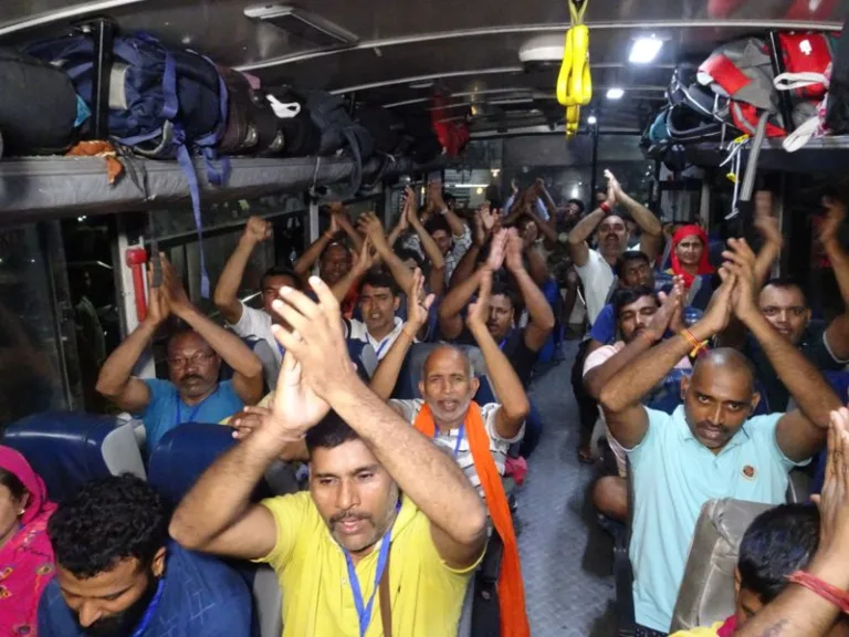 Over 1,700 Pilgrims Depart Jammu Base Camp for Amarnath Yatra