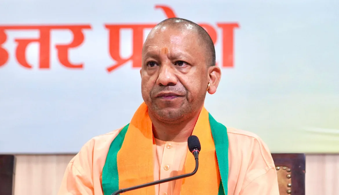 YOGI-ADITYA-NATH CM Yogi questions Congress-NC pre-poll alliance in J&K elections